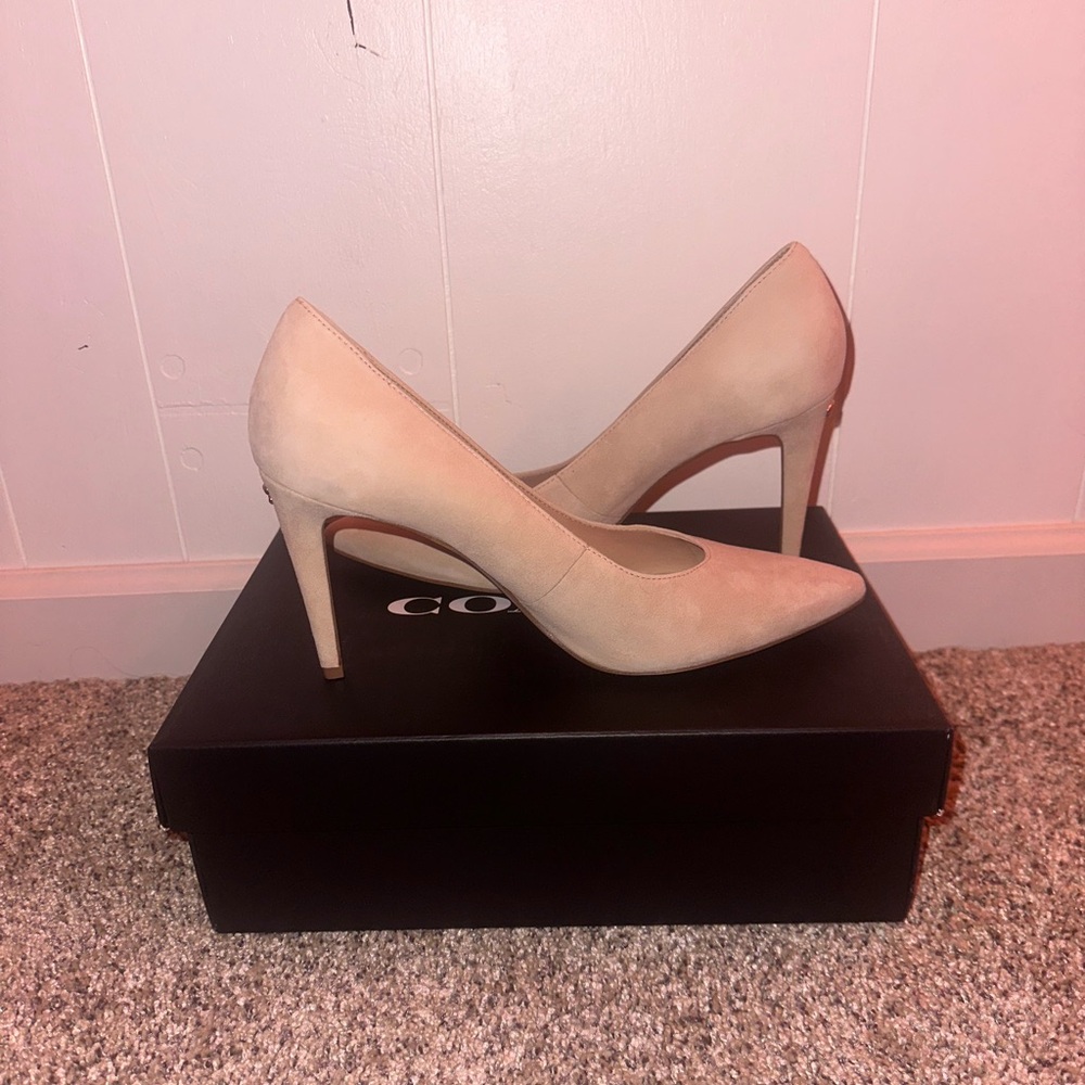 Coach Women's Skyler Suede Pumps